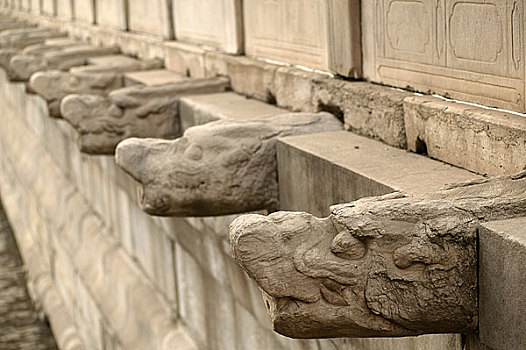 北京故宫内的石刻