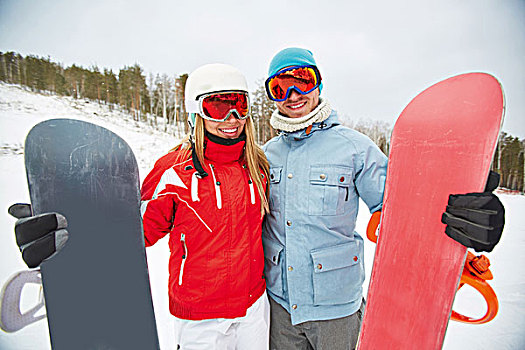 幸福伴侣,滑雪板