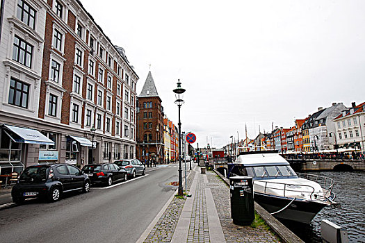 nyhavn,harbour,in,copenhagen,denmark,丹麦哥本哈根