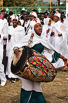 典礼,东正教,亚的斯亚贝巴,埃塞俄比亚