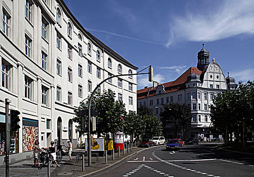 声望,办公室,建筑,多特蒙德,北莱茵威斯特伐利亚,德国,欧洲