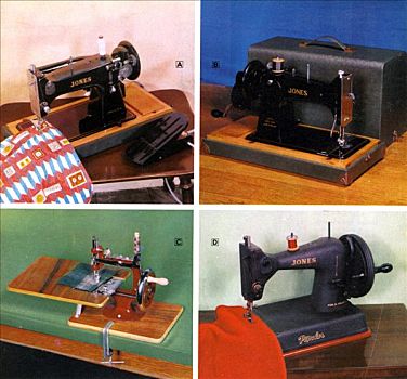 缝纫机,20世纪50年代
