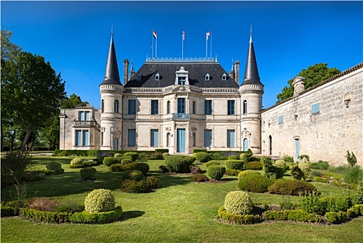 波尔多,法国,五月,城堡,一个,著名