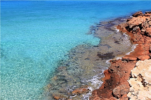 福门特拉岛,绍纳岛,地中海,最好,海滩