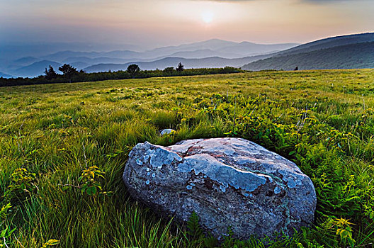 田纳西,美国,蓝脊山脉,阿帕拉契山径