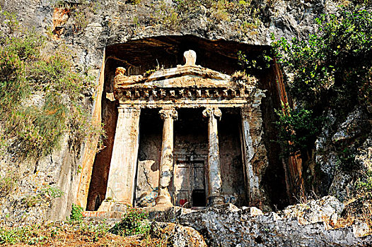 土耳其费特西耶古墓