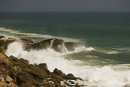 石头,海中