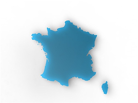 蓝色,法国