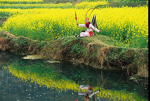 贵州,安顺地戏