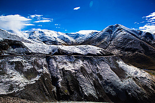 高原雪山