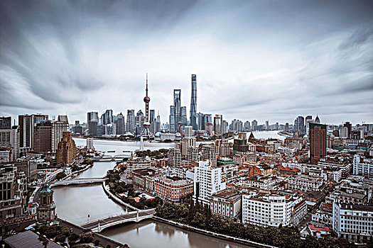 上海陸家嘴城市建筑