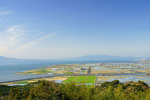 陆地,海洋,熊本,日本