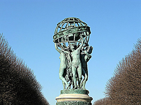 法国,巴黎,巴黎六区,卢森堡,雕塑