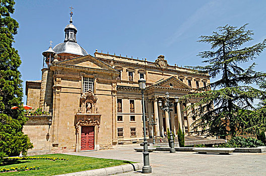 教堂,圣塞巴斯蒂安,广场,萨拉曼卡,卡斯蒂利亚莱昂,西班牙,欧洲
