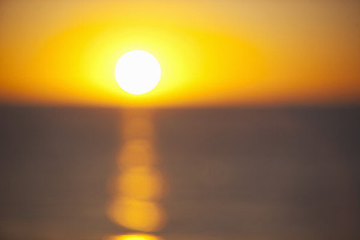 日落,科特兹海,北下加利福尼亚州,墨西哥