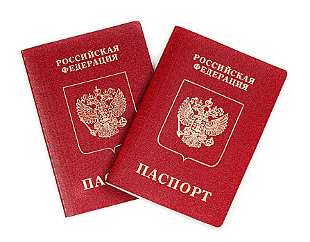 两个,俄罗斯人,国际,护照