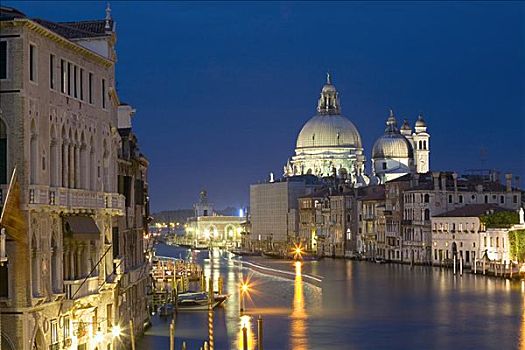 教堂,圣马利亚,行礼,大运河,威尼斯,意大利