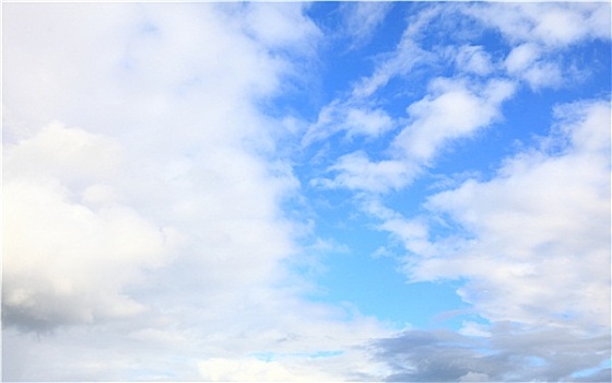 蓝天,云,气象