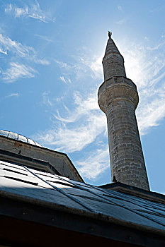 清真寺,莫斯塔尔,波斯尼亚,黑塞哥维那,欧洲