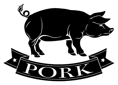 猪肉,象征