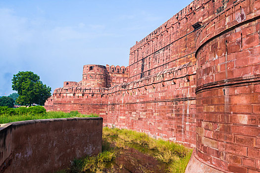 阿格拉,堡垒,北方邦,印度
