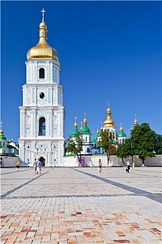 圣徒,索菲亚,大教堂,基辅