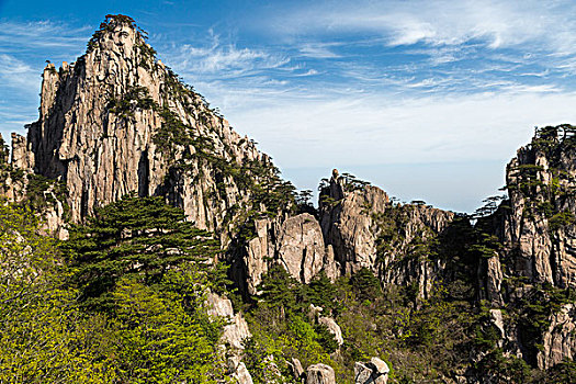 黄山,卑尔根,中国