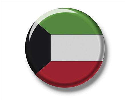 扣,旗帜,科威特