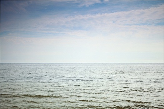 阴天,高处,灰色,表面,波罗的海