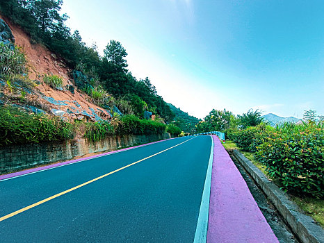 盘山路,山路,一路前行