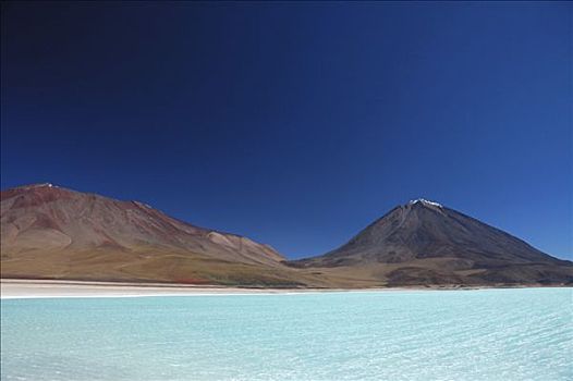 泻湖,高原,玻利维亚,南美