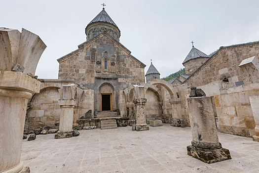 13世纪,寺院,亚美尼亚,古老,靠近,城镇,山谷