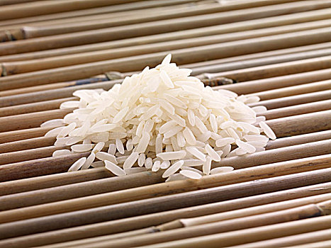 长粒米,竹子,棍