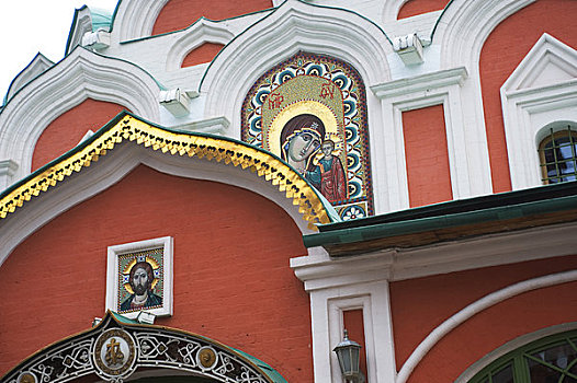 俄罗斯,莫斯科,红场,大教堂,特写