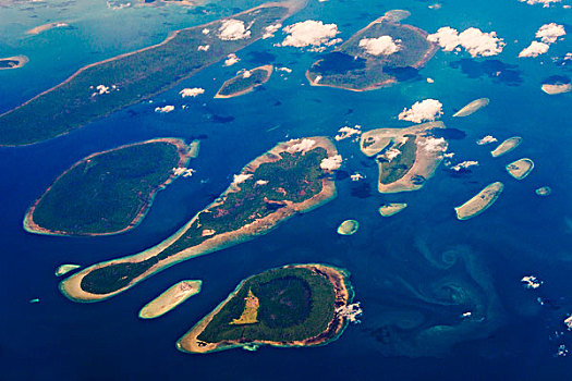 航拍,岛屿,海洋,印度尼西亚,大幅,尺寸