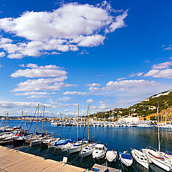 码头,阿利坎特,地中海,西班牙