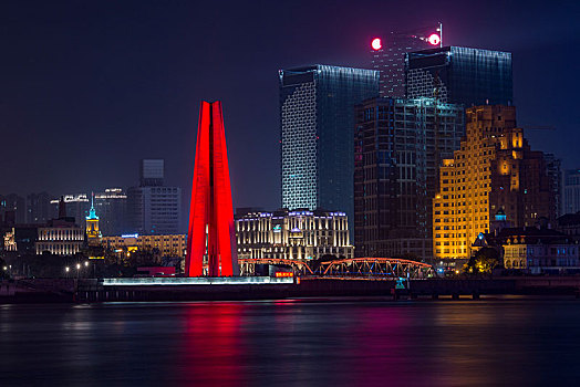 上海黄浦江江景