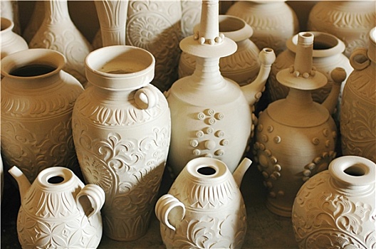 陶器,罐,花瓶