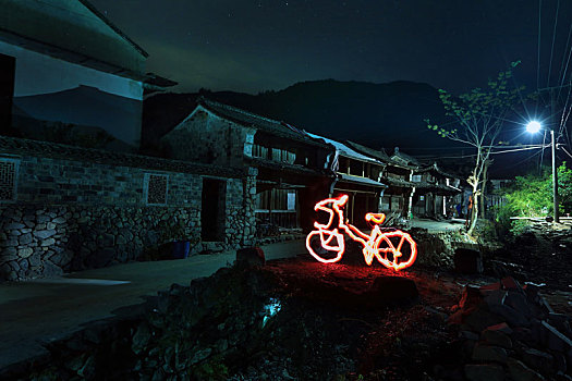 夜色,灯光,夜景,宁静