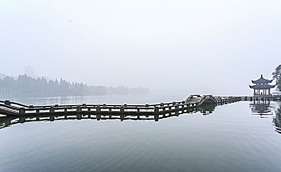 杭州,西湖,美景,风景