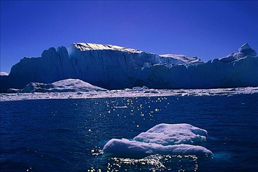 冰山,伊路利萨特,迪斯科湾,格陵兰