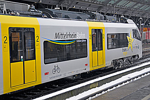 服务,莱茵河,区域,2008年,车站,北莱茵威斯特伐利亚,德国,欧洲