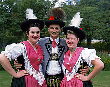 巴伐利亚,传统服装,节日,德国