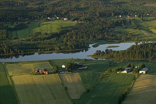 地点,农场,河,瑞典