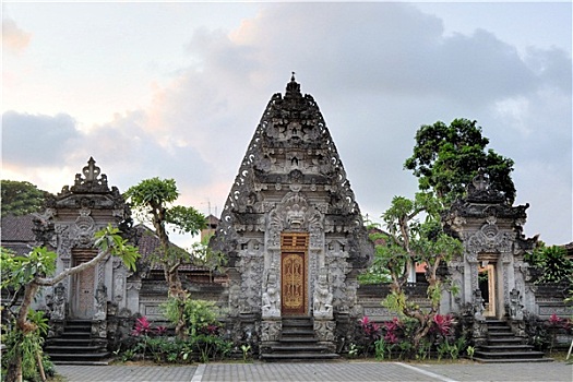印度教,庙宇,乌布,巴厘岛,印度尼西亚