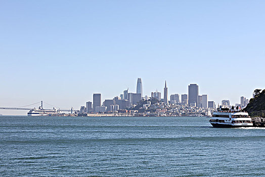 旧金山城市海景