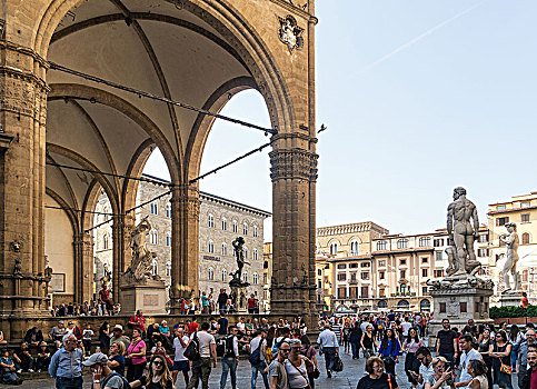 佛罗伦萨,市政广场,旅游