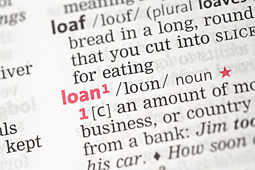 贷款,定义,字典
