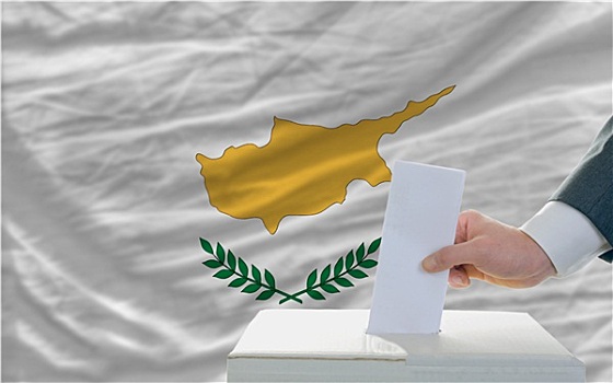男人,投票,选举,塞浦路斯