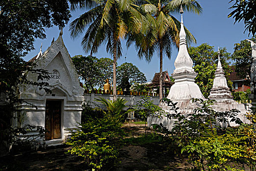 佛塔,神祠,寺院,老挝,亚洲